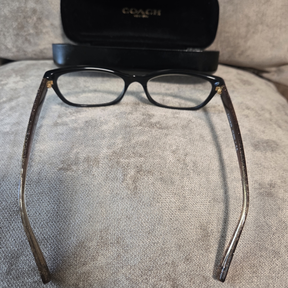 Coach HC6082 5353 Black/Wild Beast Women's Eyeglasses 53-17-135 - Picture 2 of 12